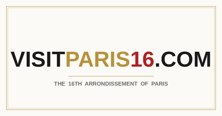 VisitParis16.com